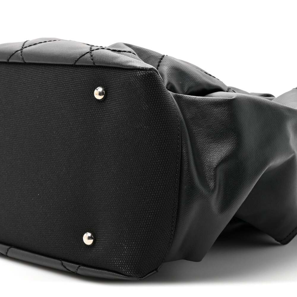 Chanel Coated Canvas Quilted Large #253516C15B - Picture 9 of 13